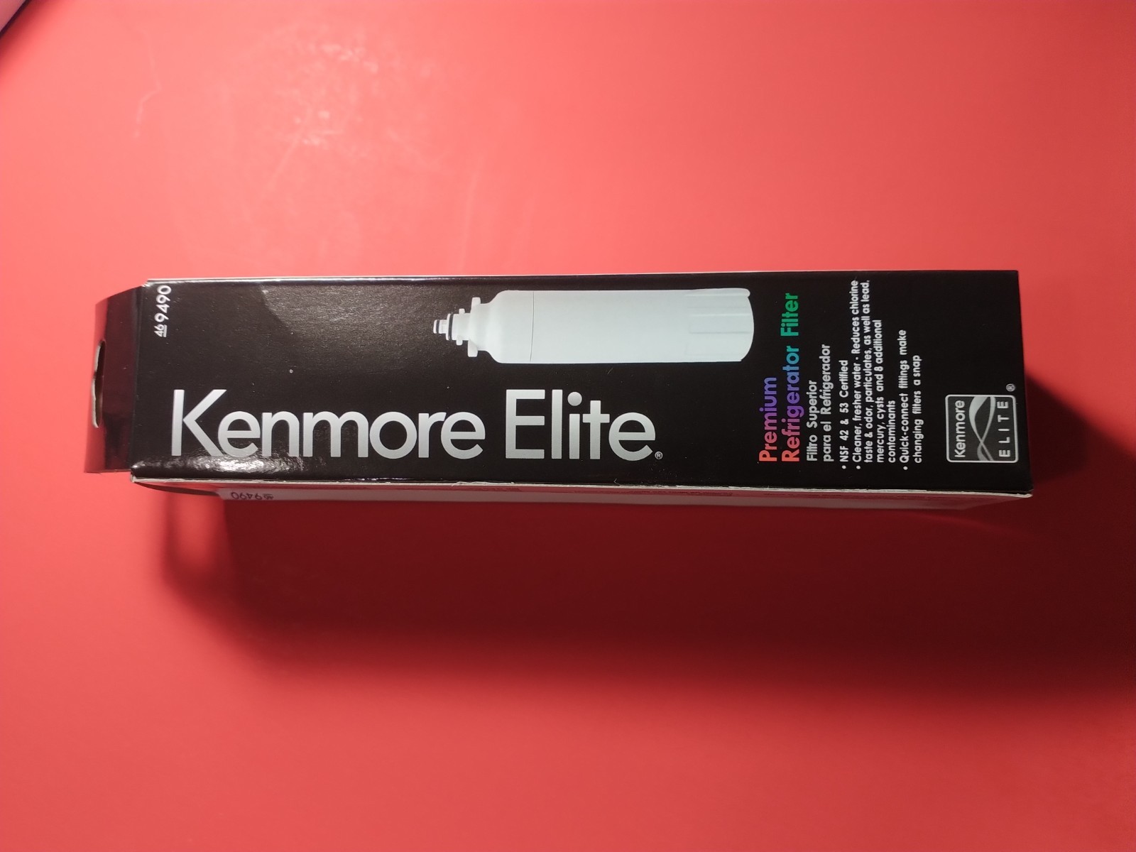 3 Pack Kenmore Elite 469490 Premium Refrigerator Water Filter 46 9490 New Sealed