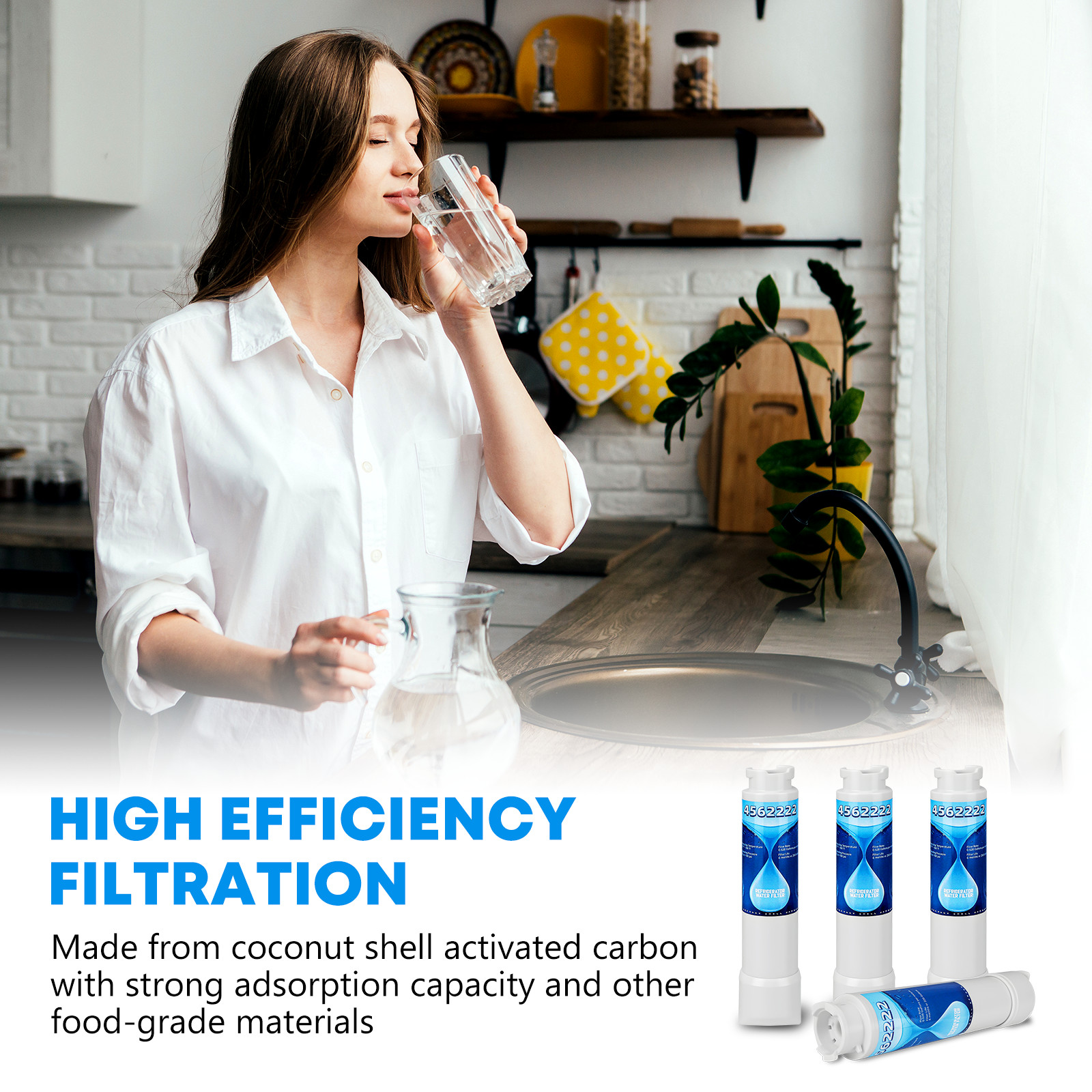 6 PACK Frigidaire EPTWFU01 Pure Source Ultra II Refrigerator Water Filter