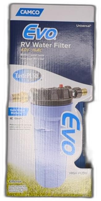 Camco Evo Rv Water Filter – Features Granulated Activated Carbon For Bacteria