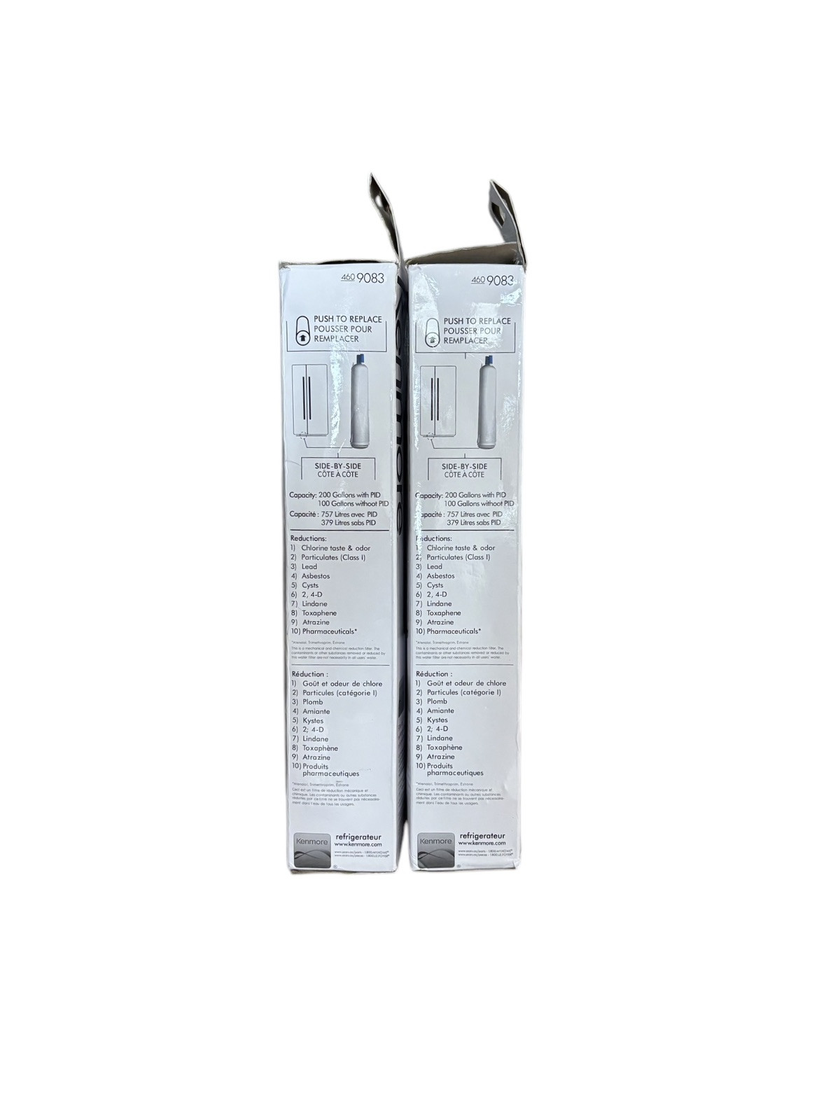 4609083 9083 9020 9030 Replacement Refrigerator Water Filter Fit Kenmore 2 PACK