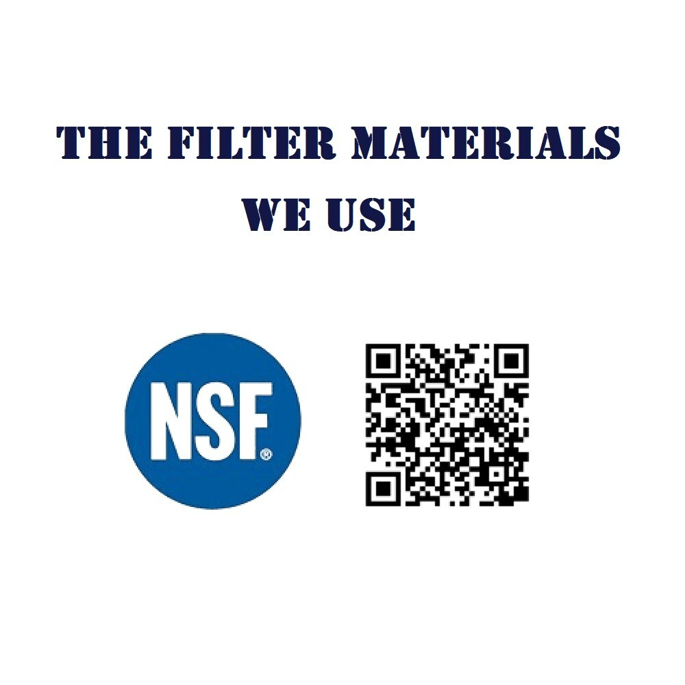 DIY make Inline water cartridge reduce Heavy metal, bacterial Various module