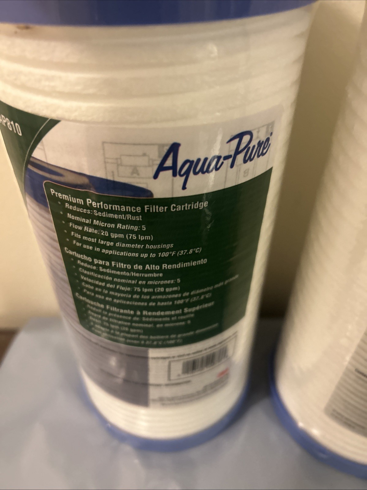 3 New Aqua Pure AP810 Whole House Water Filter Cartridge