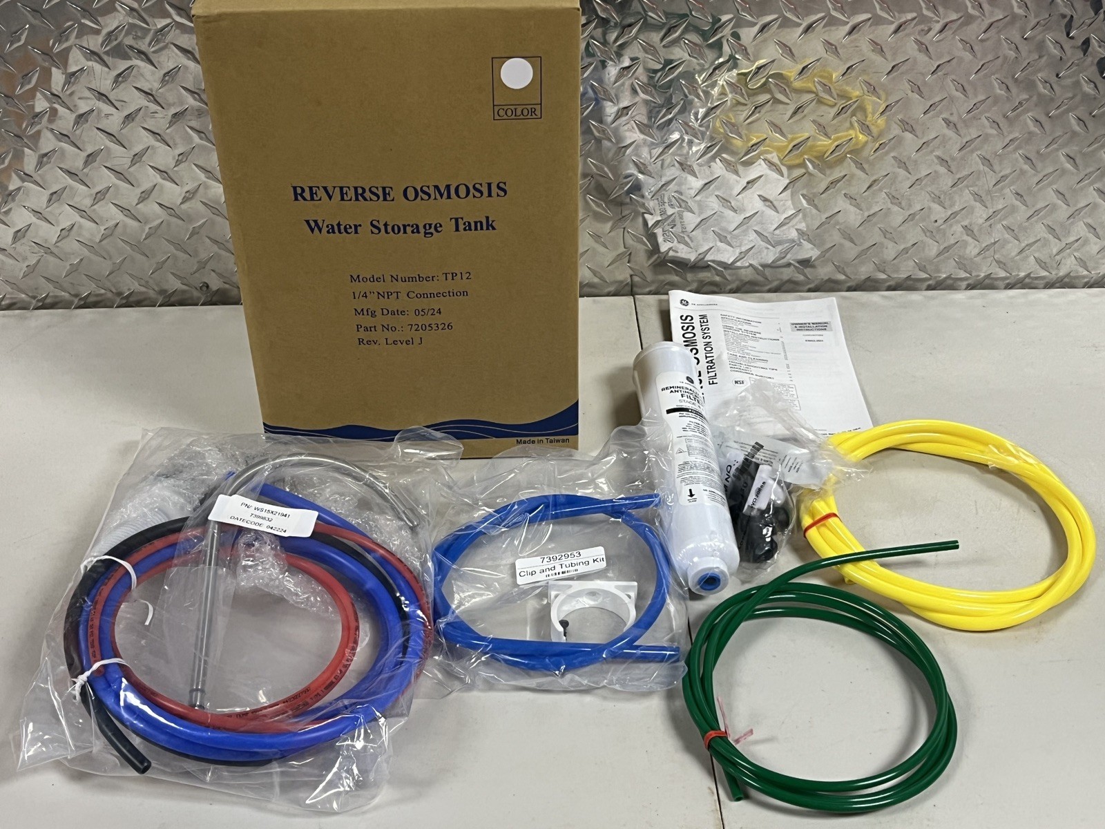 GE Under-Sink 5-Stage Premium Reverse Osmosis Water Filtration System
