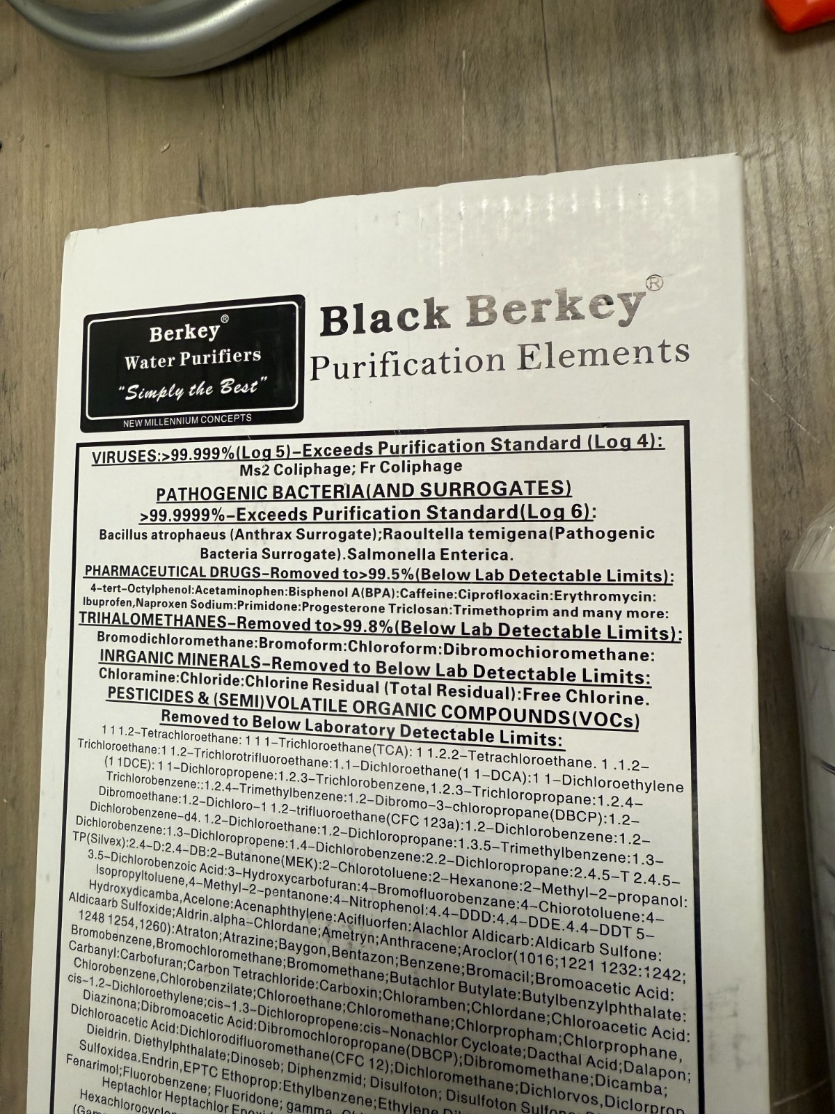 Authentic Black Berkey Filters & PF-2 Fluoride Filters Combo BRAND NEW