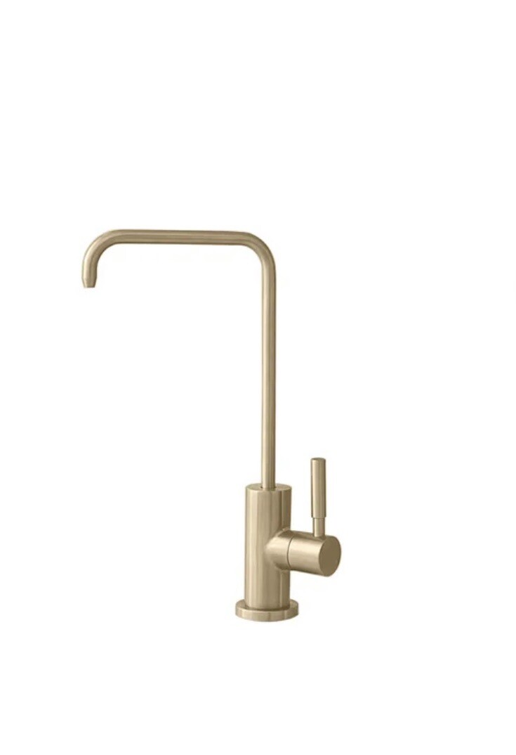 Water Filter Faucet – Stylish Brushed Gold Melfi K-147