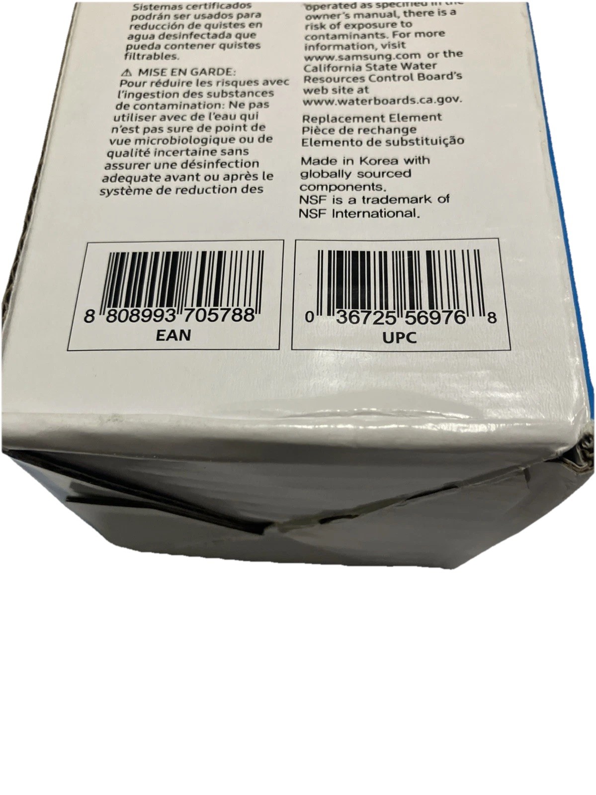 SAMSUNG HAF-CIN/EXP Water/Ice Filter for Refrigerator DA29-00020B DA97-08006A-E