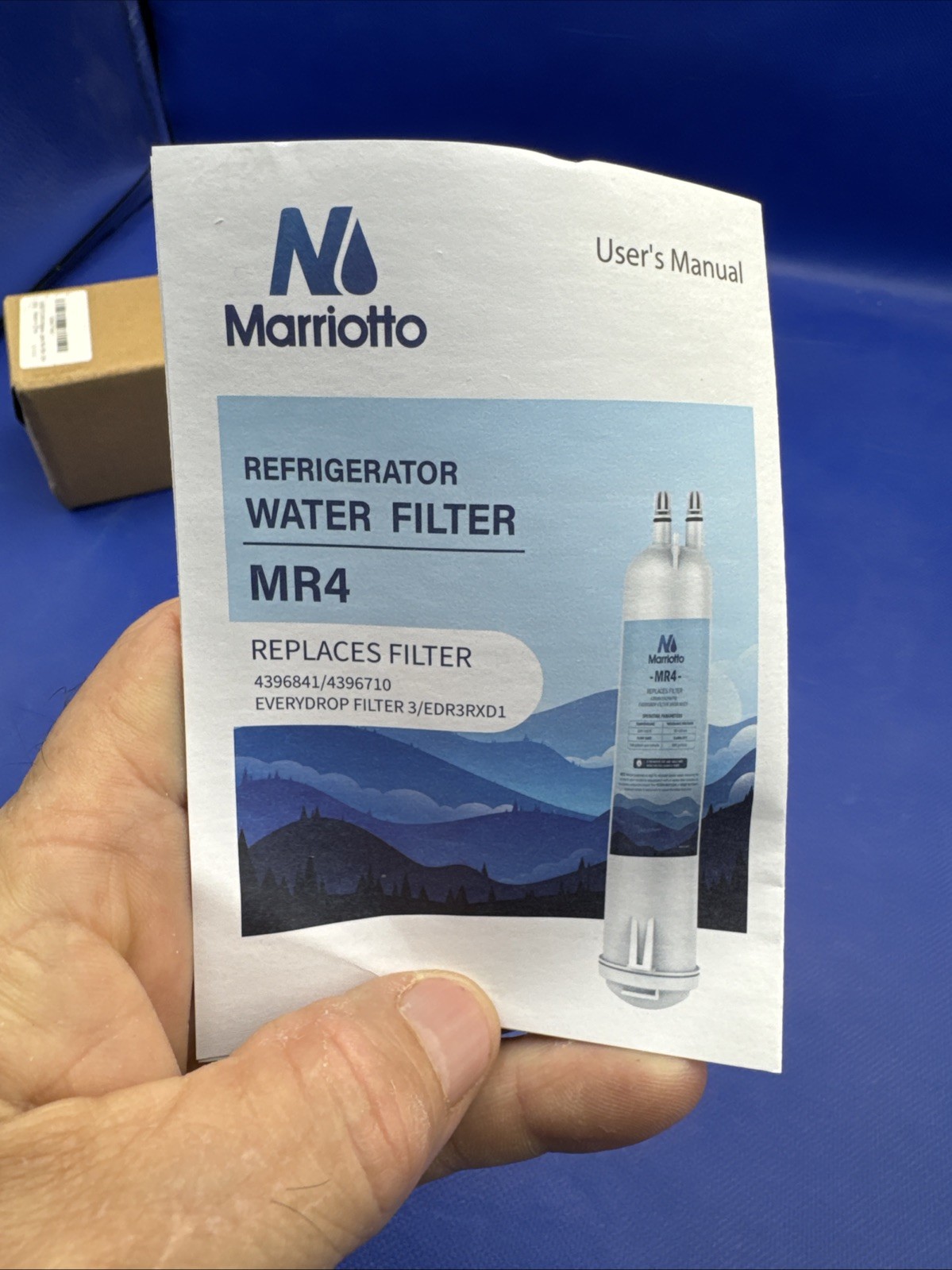 Marriotto MR4 Refrigerator Water Filter New Sealed