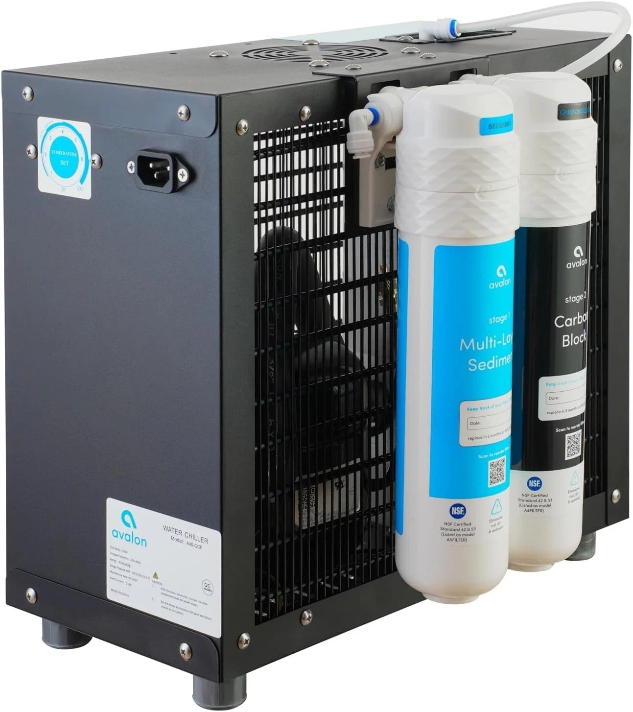 Compact Stainless Steel Under Counter Chiller Cooling System – 10 Liters/Hour