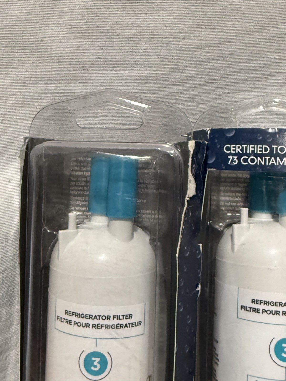 NEW SEALED 2 PC EveryDrop ΕDR3RXD1 No. 3 Ice & Water Refrigerator Filter
