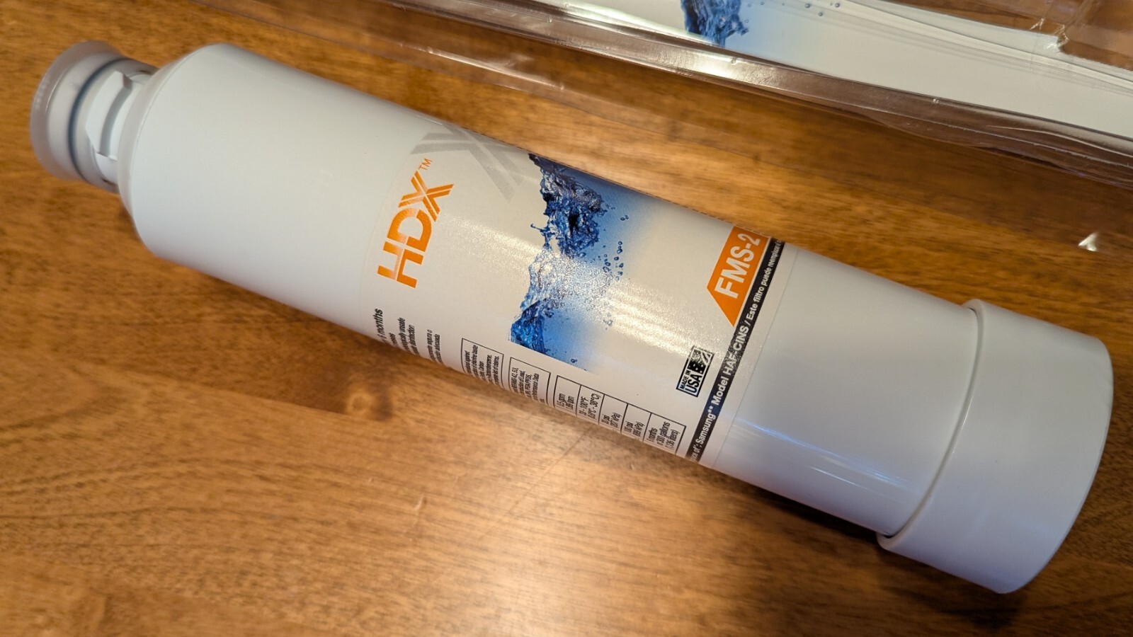 HDX FMS-2 Replacement Water Filter / Purifier for Samsung Refrigerators (single)