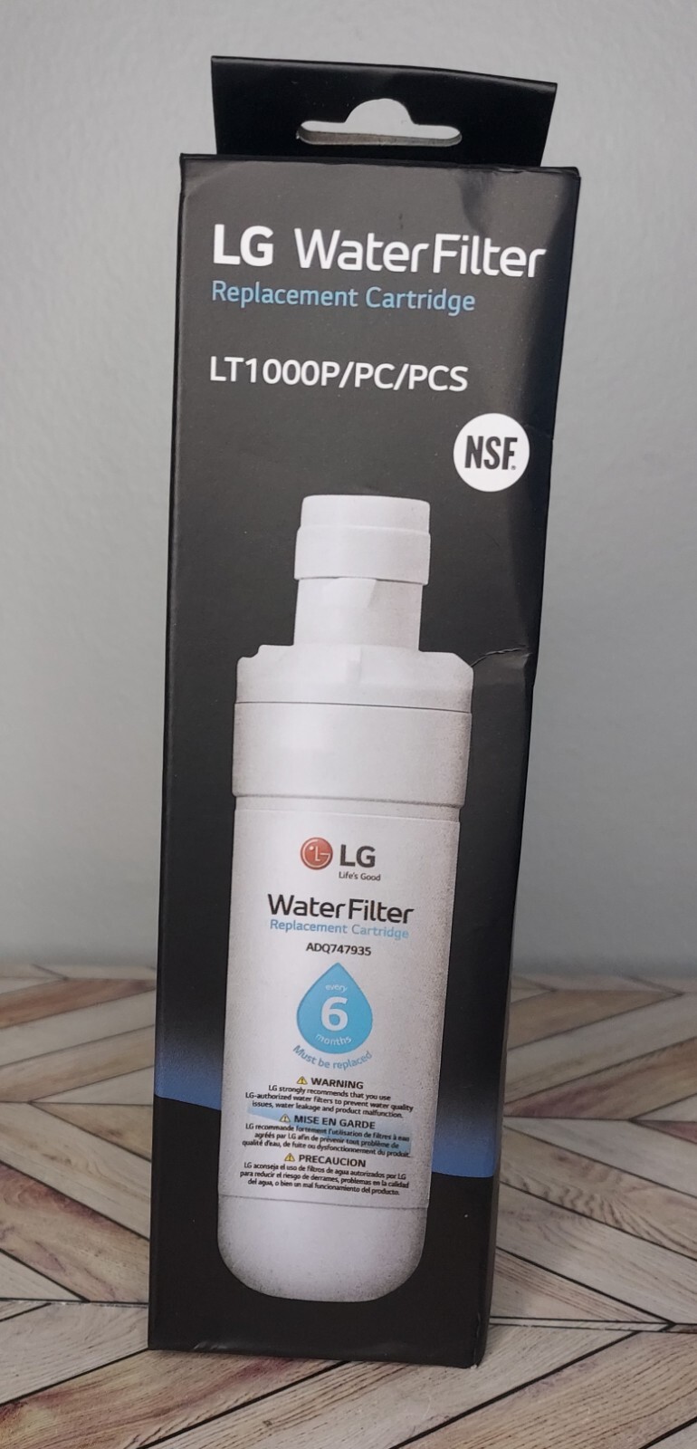 LG LT1000P 6 Month Refrigerator Replacement Water Filter NSF42 NSF53 NSF401
