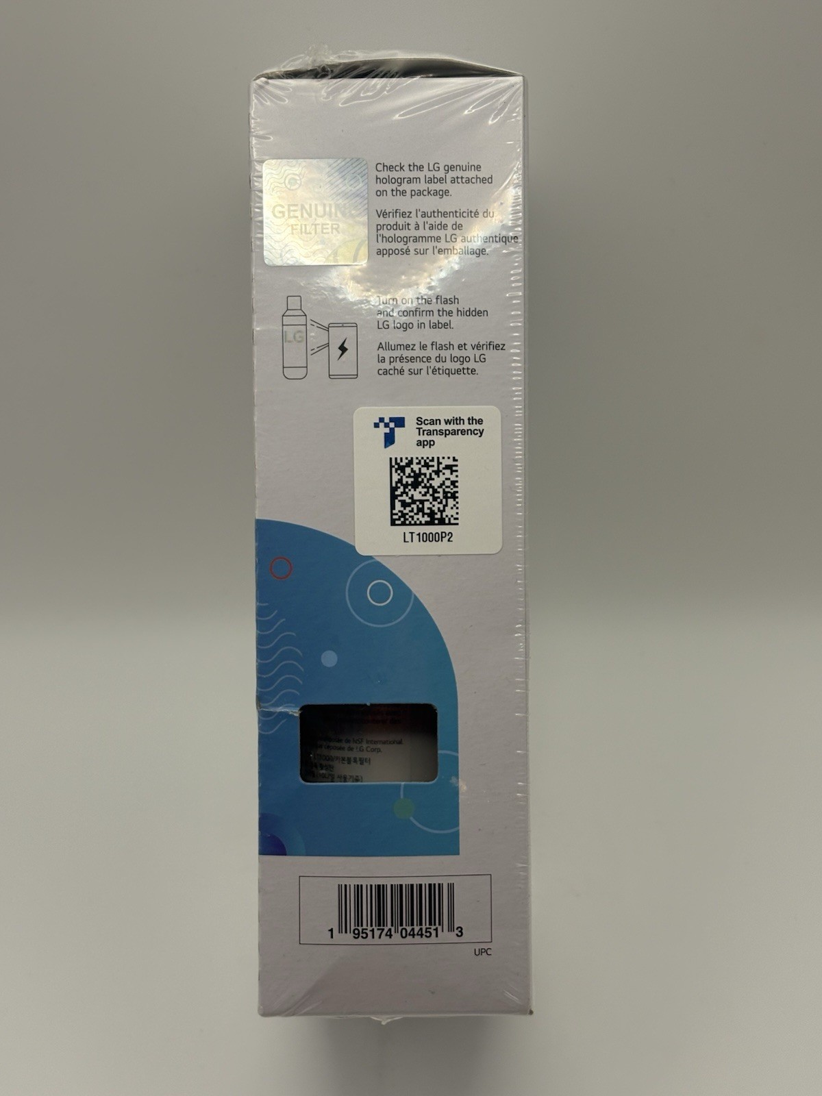 LG LT1000P2 6-Month / 200 Gallon Refrigerator Replacement Water Filter 2 Pack