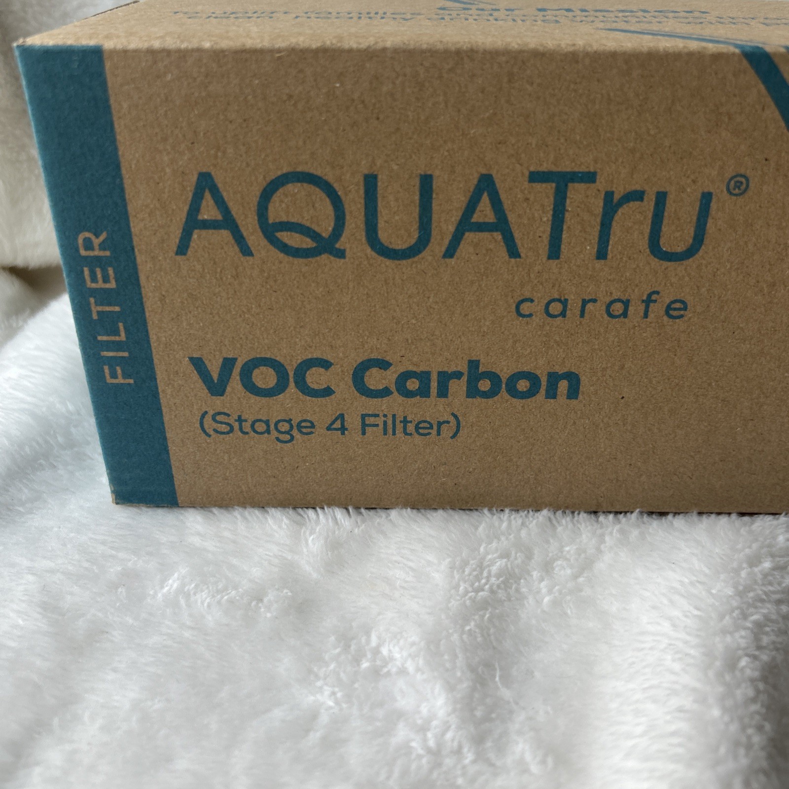 AquaTru Replacement VOC Carbon Stage 4 Filter for Carafe 10AT100VF01 New