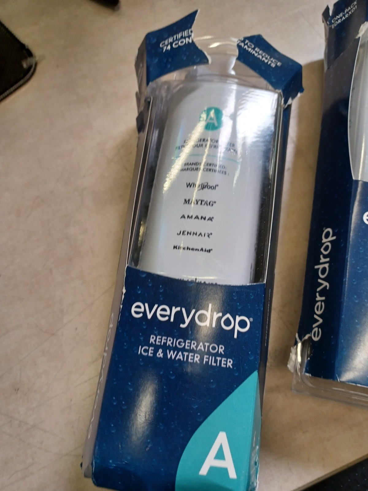 Lot Of 2 Everydrop Ice and Water Refrigerator Filter A EDRARXD1 SEALED