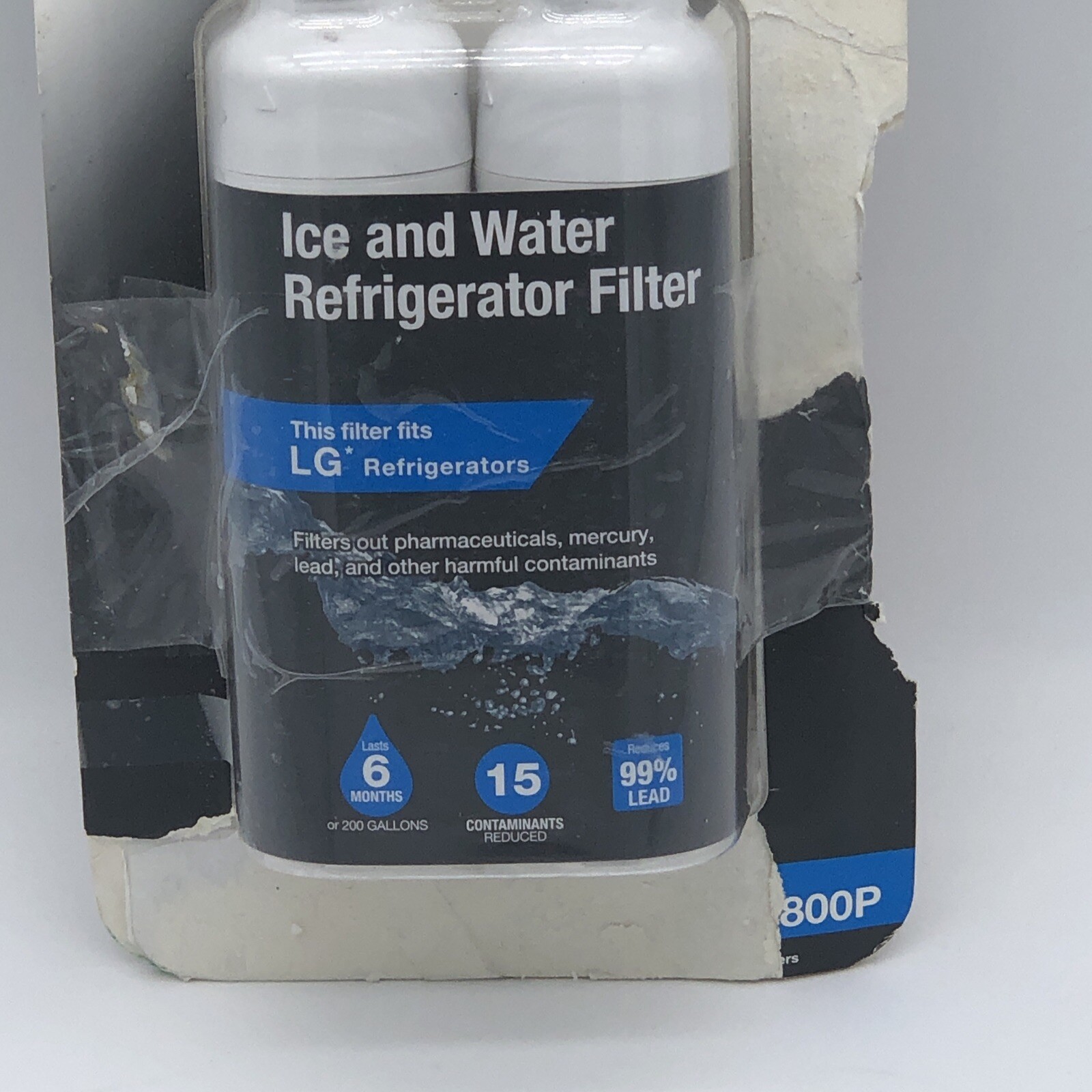 HDX Ice And Water Refrigerator Filter Replacement For LG LT800P 2 Pack