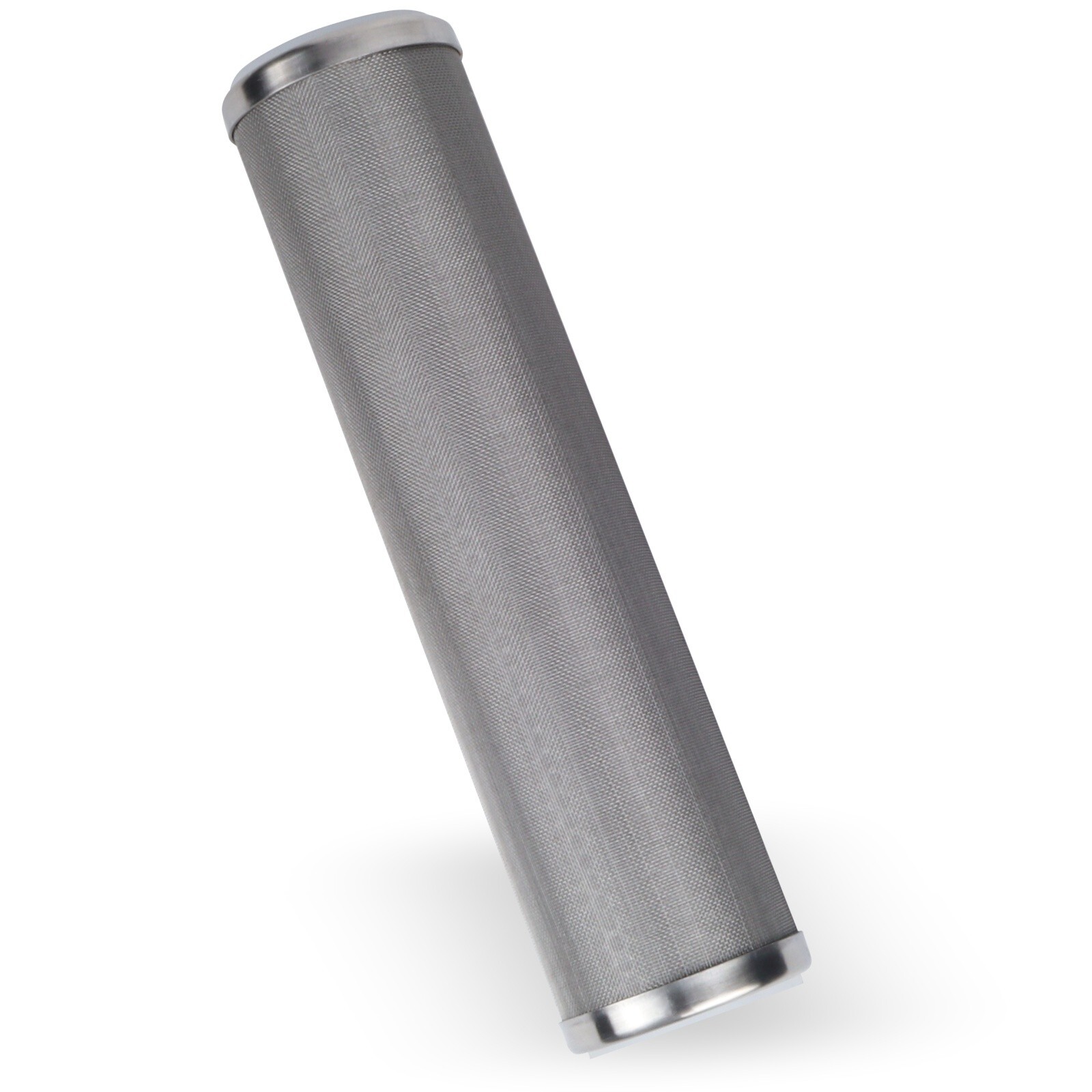 Amwater 304 Stainless Steel Wire Mesh Filter Cartridge 10″x2.5″ 100μm