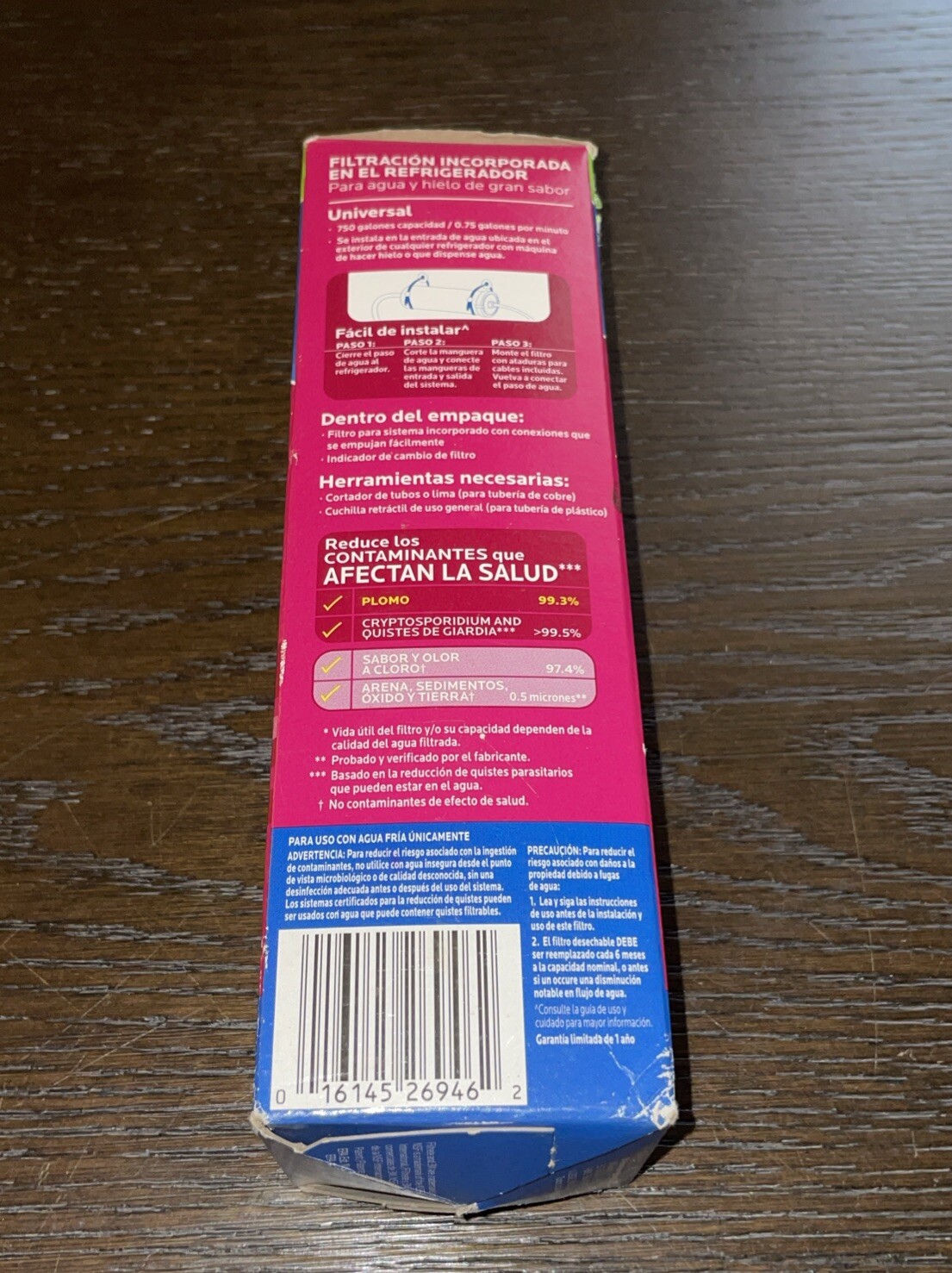 NEW 3M Filtrete Universal In Line Refrigerator Filter 6 Months 4IL-CLC-S01 HTF