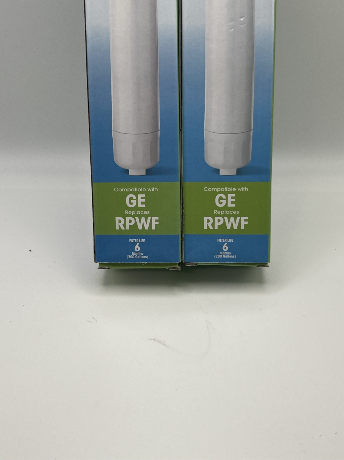 2 X Great Value Refrigerator Water Filter Replaces GE Model RPWF 6months 200 gal