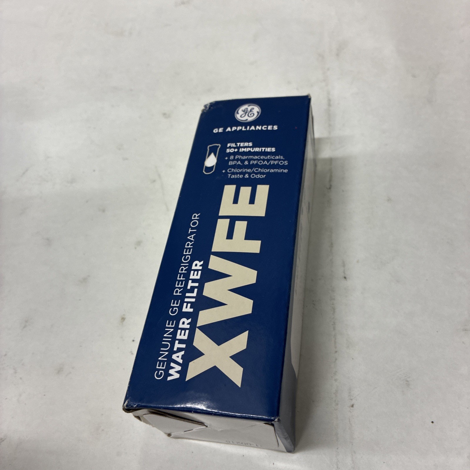 GE XWFE Refrigerator Water Filter Genuine Replacement, New Sealed No Chip