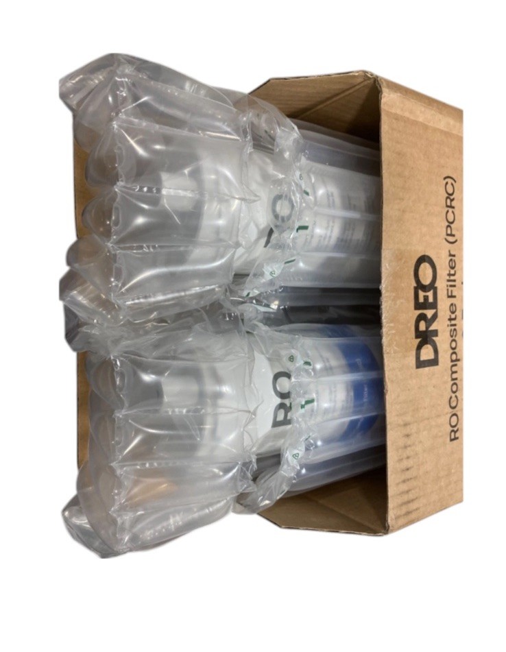 DREO 2-Pack RO Water Filter Replacement 7-Stage PFOA PFOS Removal 265 Gal