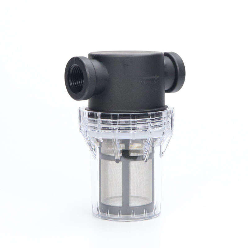 G1/2″ 3/4″ 1″ 40 Mesh Inline Mesh Strainer Water Pump High Flow Pipeline Filter