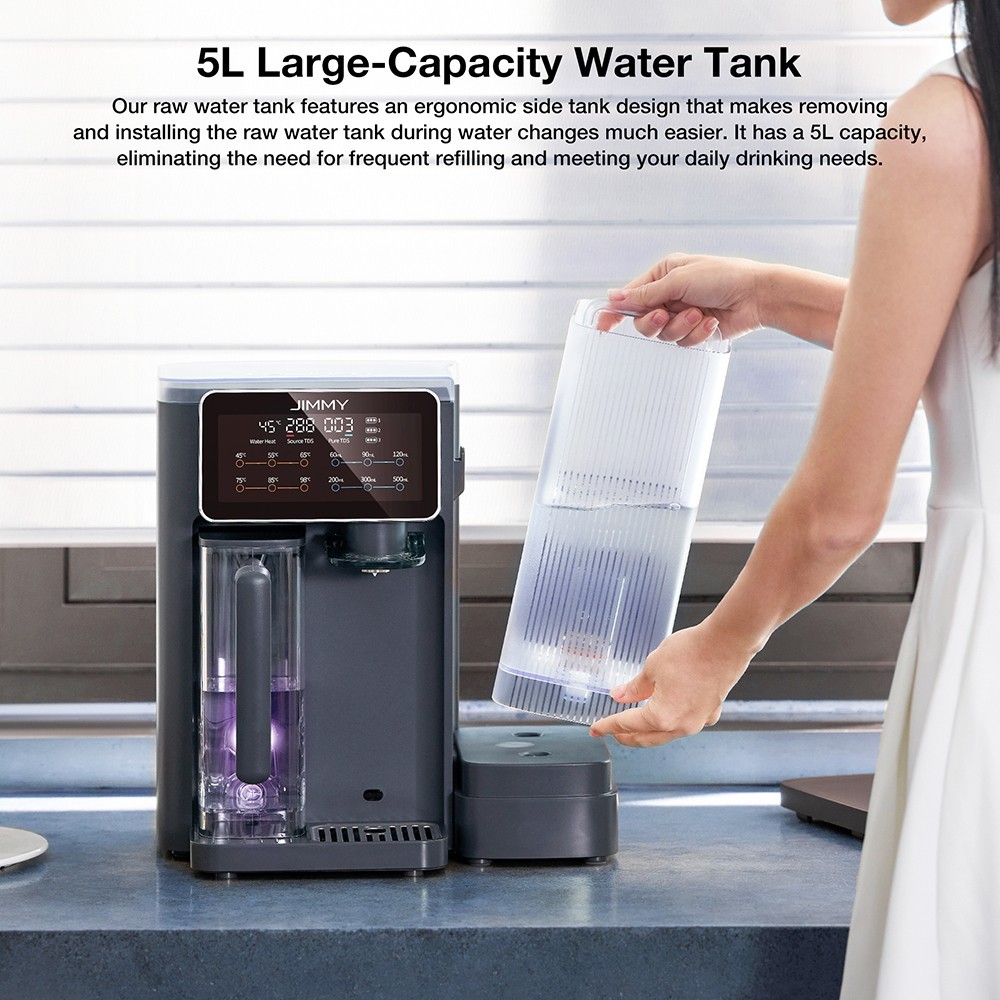 JIMMY R9 Water Filters Reverse Osmosis Water Purifier 3s Heating 7 Temperature