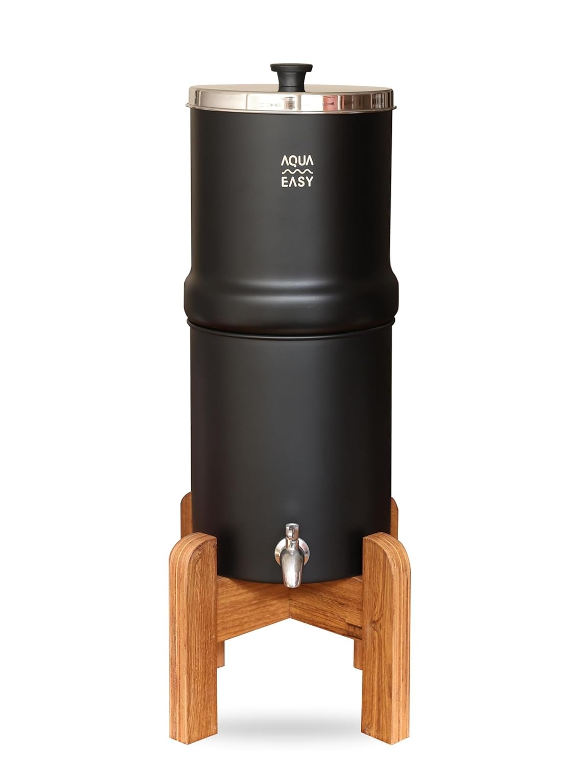 AquaEasy NSF Stainless Steel Gravity Water Filter 2.25 Gal