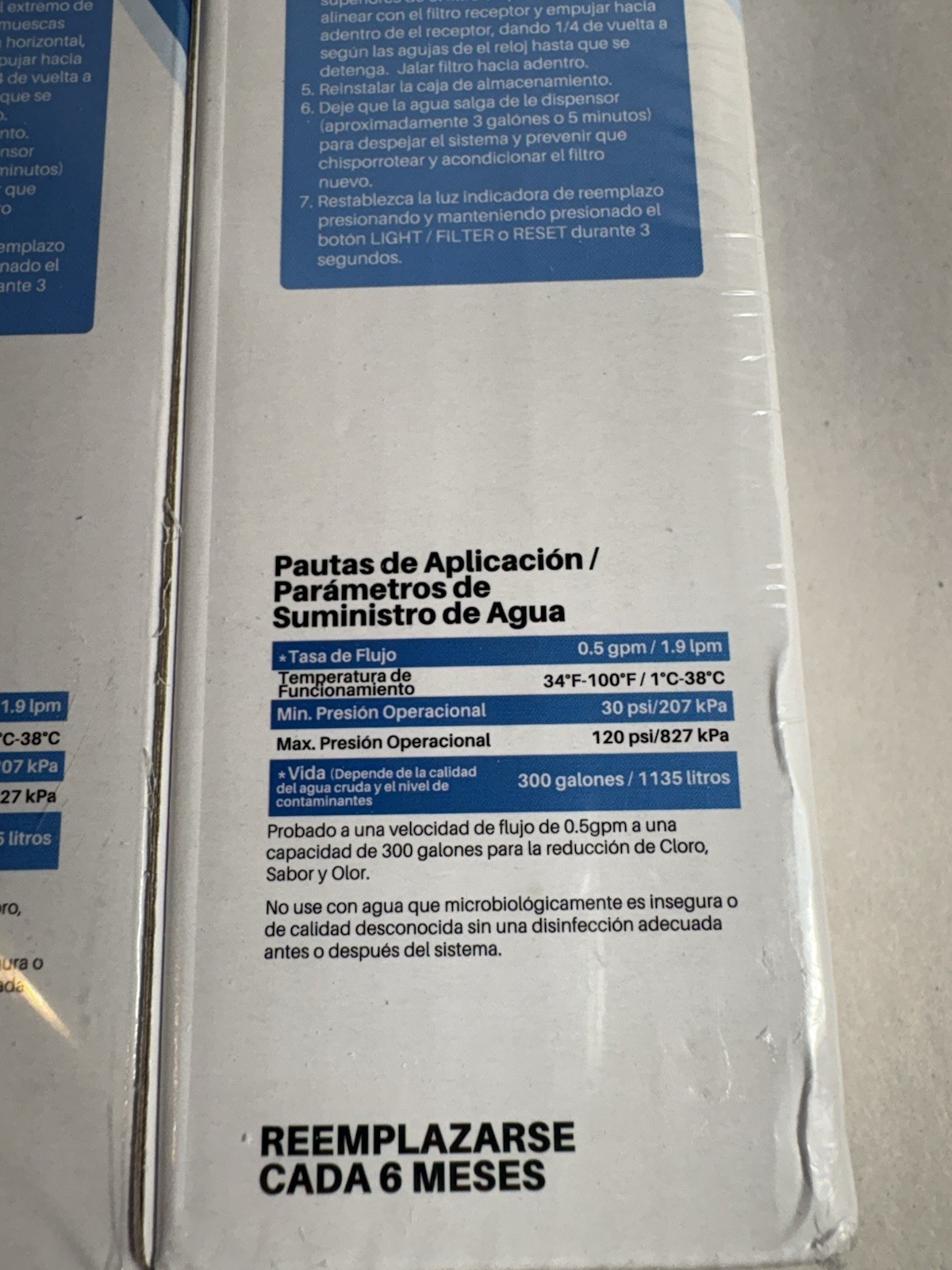 Water Filter LG LSXS26366S LG LT800P ADQ73613401 Icepure Brand 5 Pack