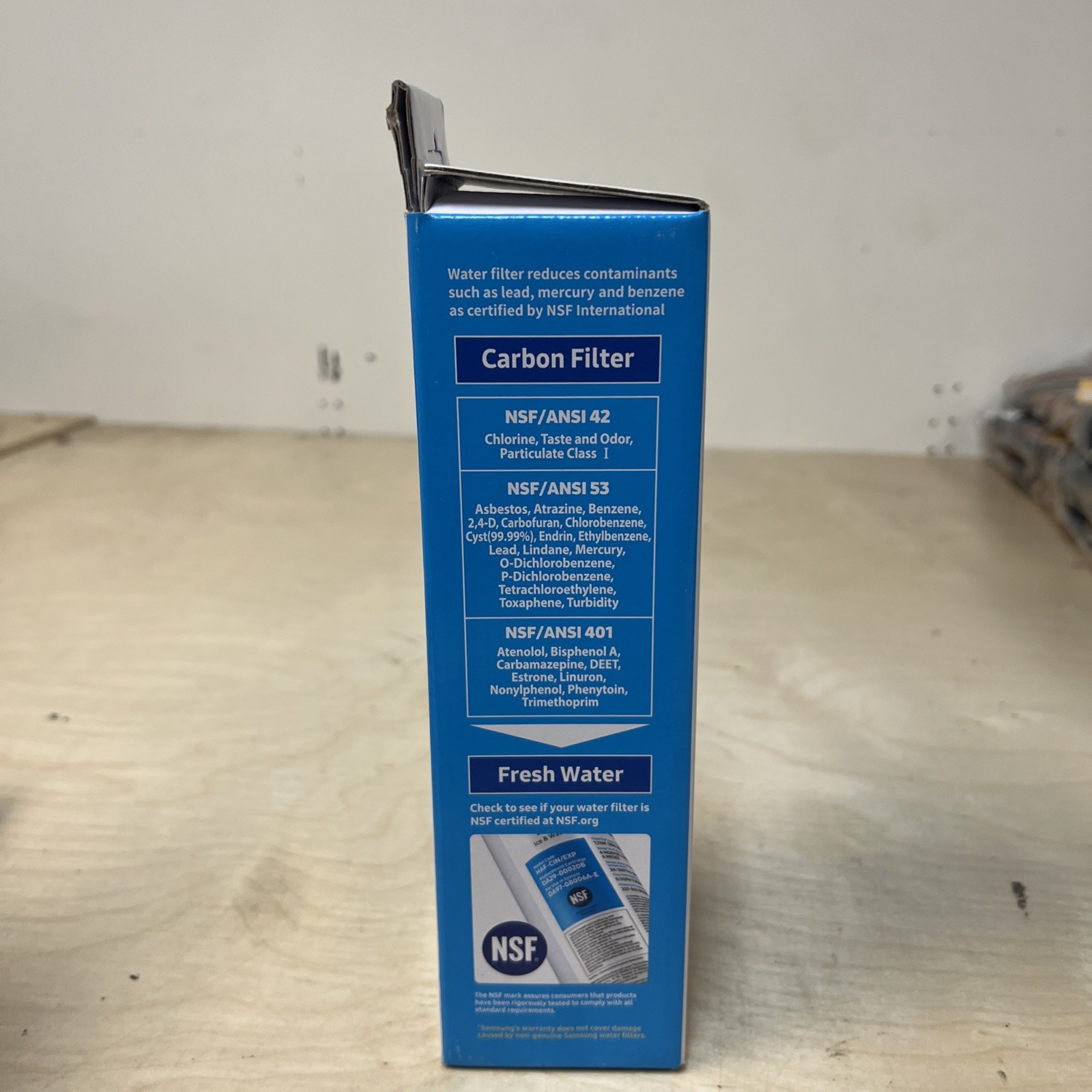SAMSUNG Genuine Filter for Refrigerator Water and Ice, HAF-CIN/EXP, 1 Pack