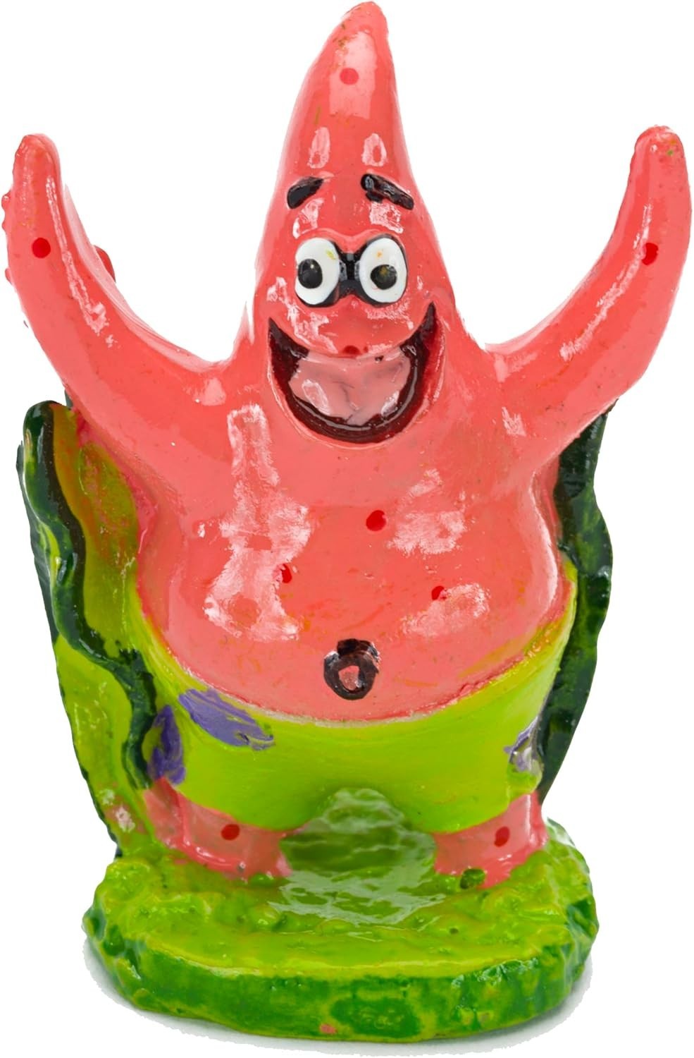 Multi-Color Spongebob & Patrick Aquarium Filter Accessory – Safe Resin Design