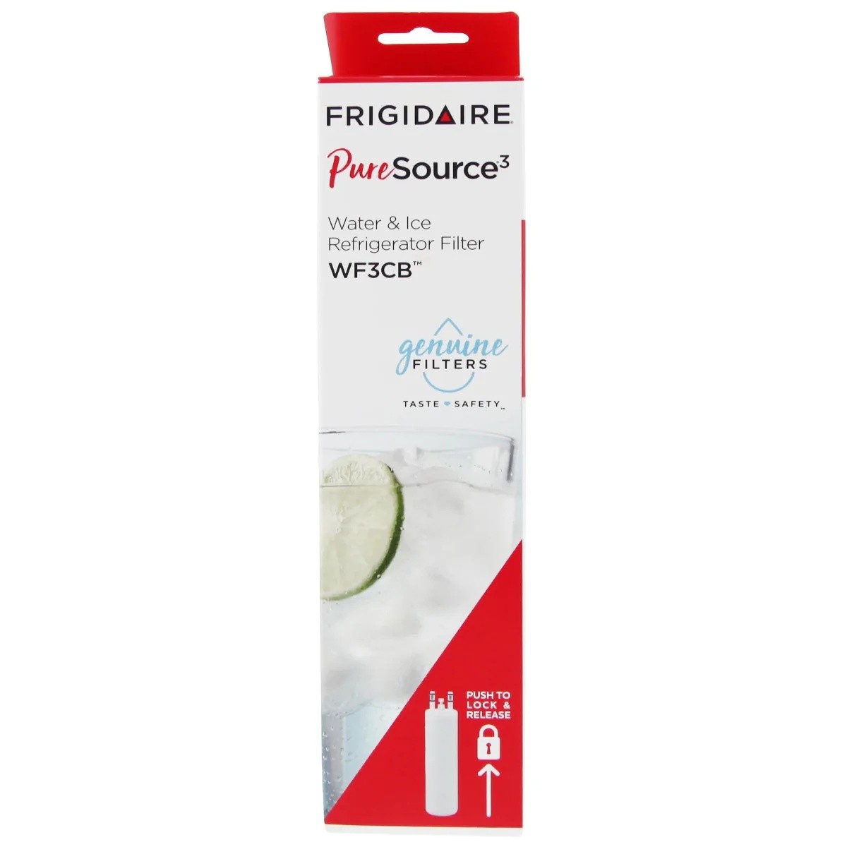 New 4 PACK Frigdaire WF3CB PureSource 3 Refrigerator Water Filter New Sealed