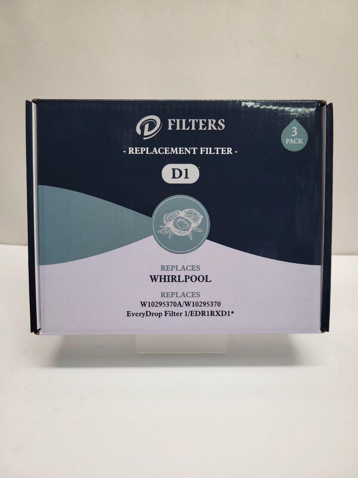 DFilters D1 W10295370A/EDR1RXD1 Filter Replacement 3 pack Sealed