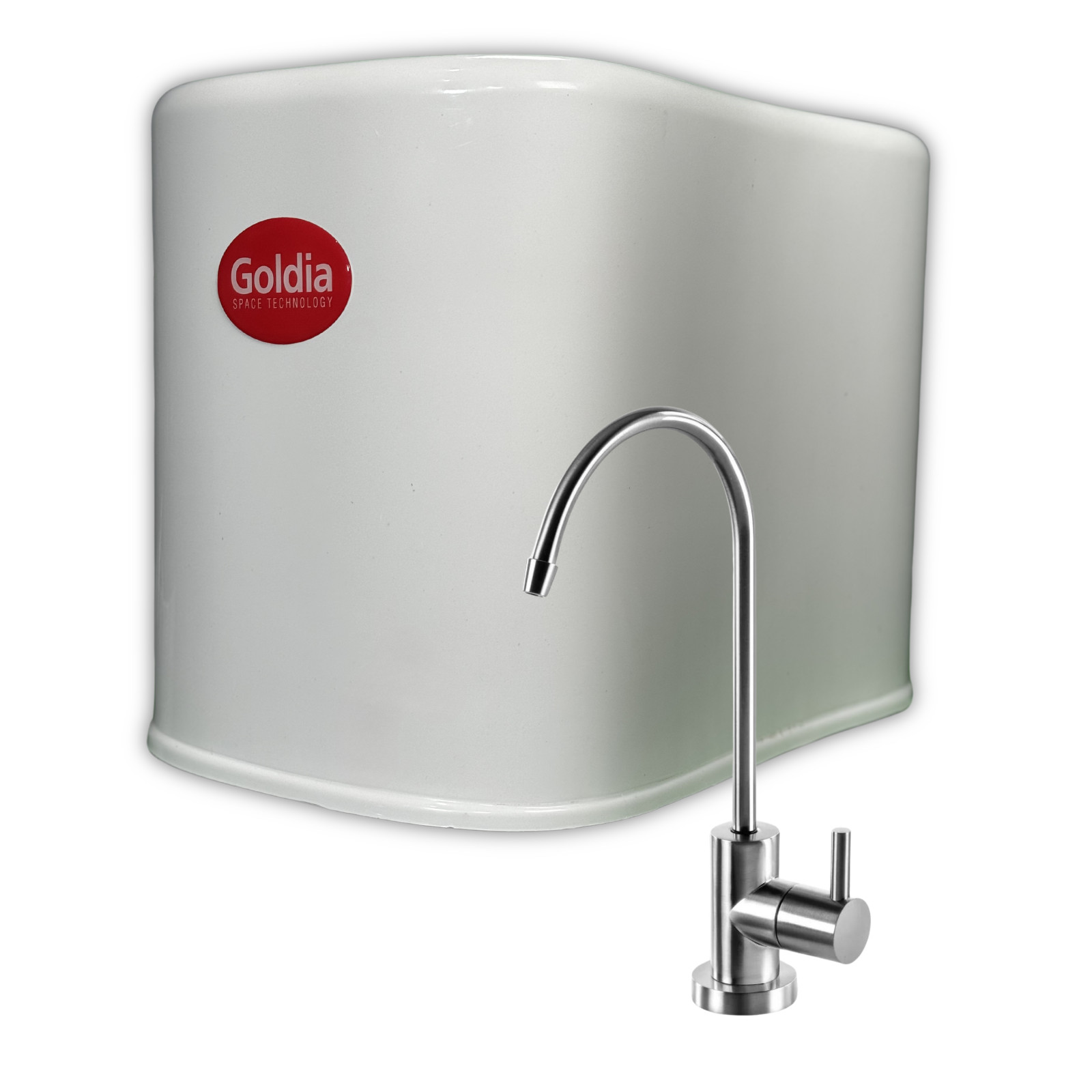 Goldia Water Purifier – RO Water Filter System – 90 GPD 5-Stage Home Reverse Osm