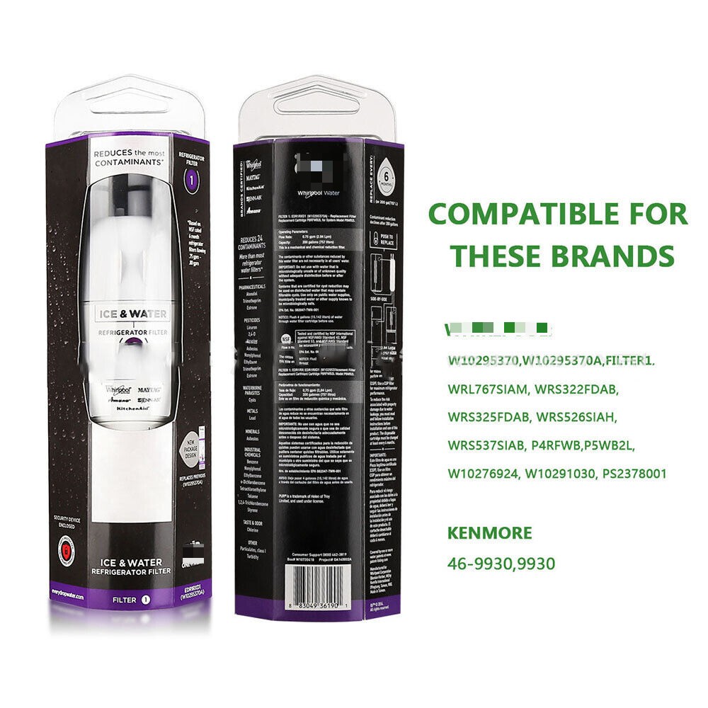 3 PACK ΕDR1RXD1 Refrigerator Wate Filter 1 Replacement NEW FREE SHIP