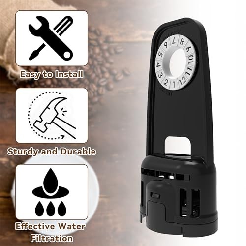 5Pcs Water Filter Replacement & 1Pcs Water Filter Holder for Ninja Luxe Coffee