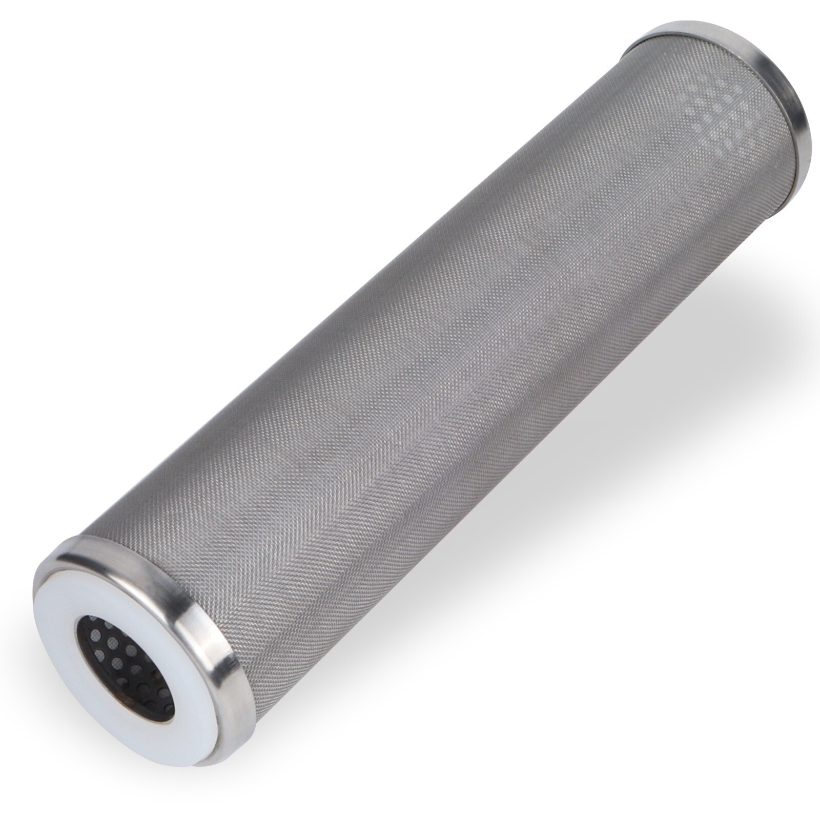 Amwater 304 Stainless Steel Wire Mesh Filter Cartridge 10″x2.5″ 100μm