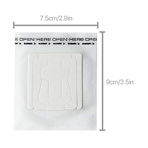 Ayevision 50Pcs Portable Coffee Filter Paper Bag Hanging Ear Drip White