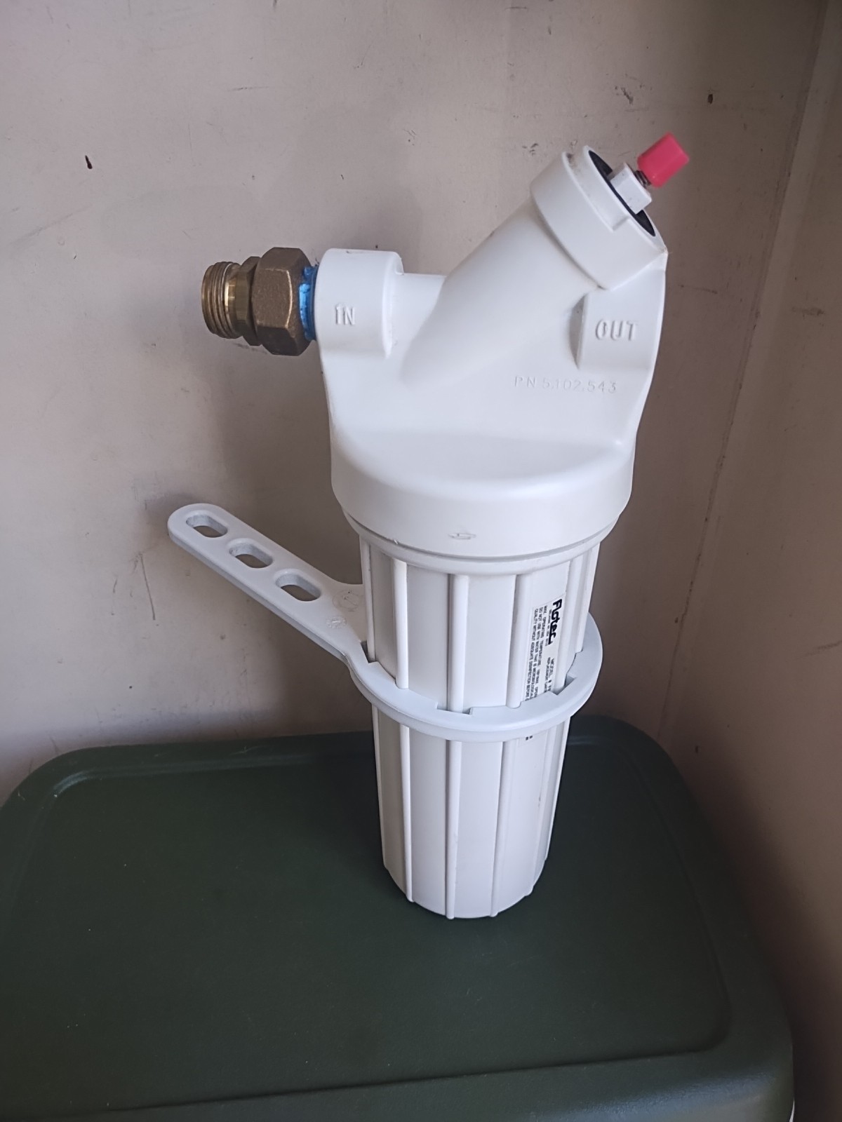 Flotec Water Filter Dirt Rust Sand Sediment Model FPWF WH1 10″X 4″ WC27 221F USA