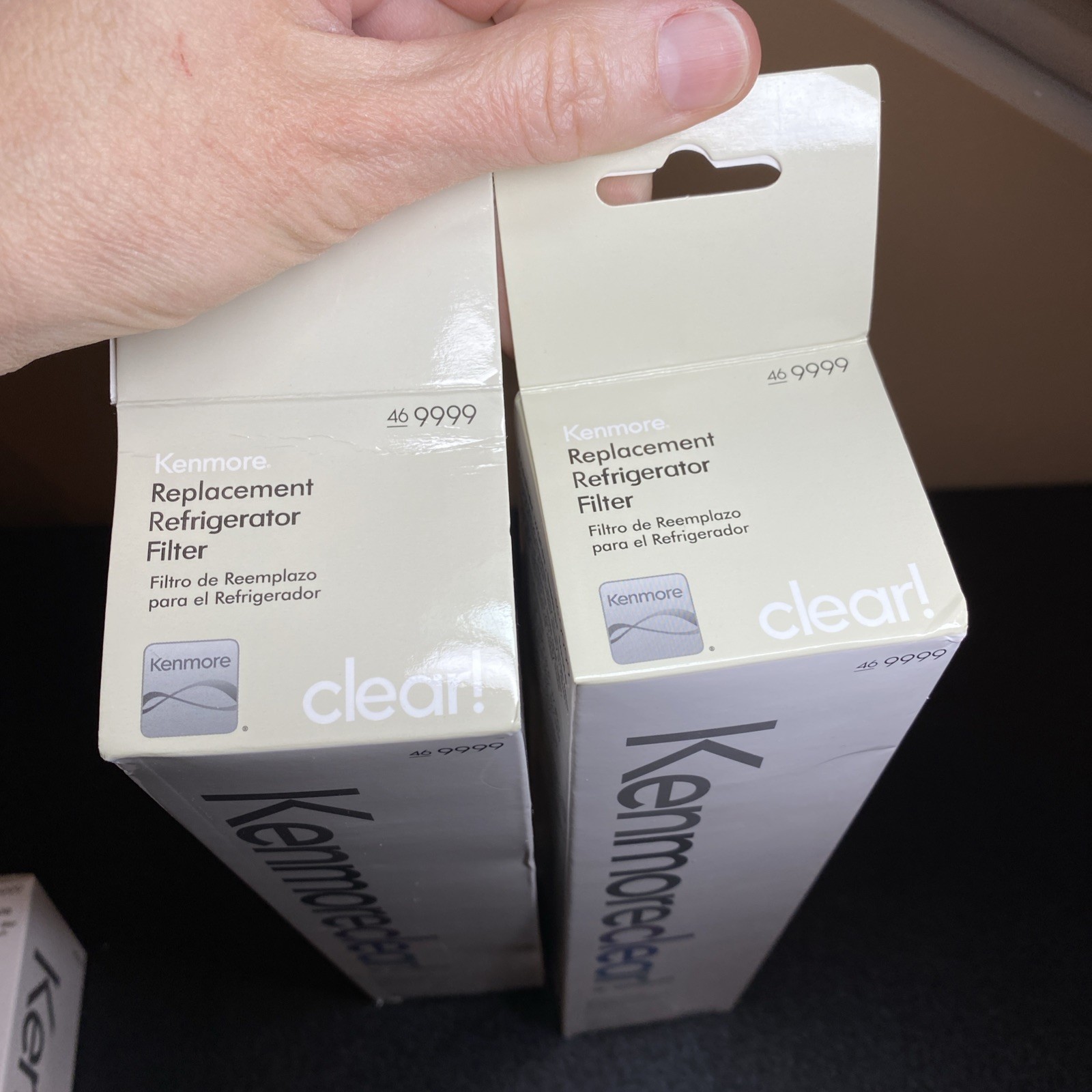 Kenmore Clear Replacement Refrigerator Water Filter 46-9999 Set of 2 – Lot New