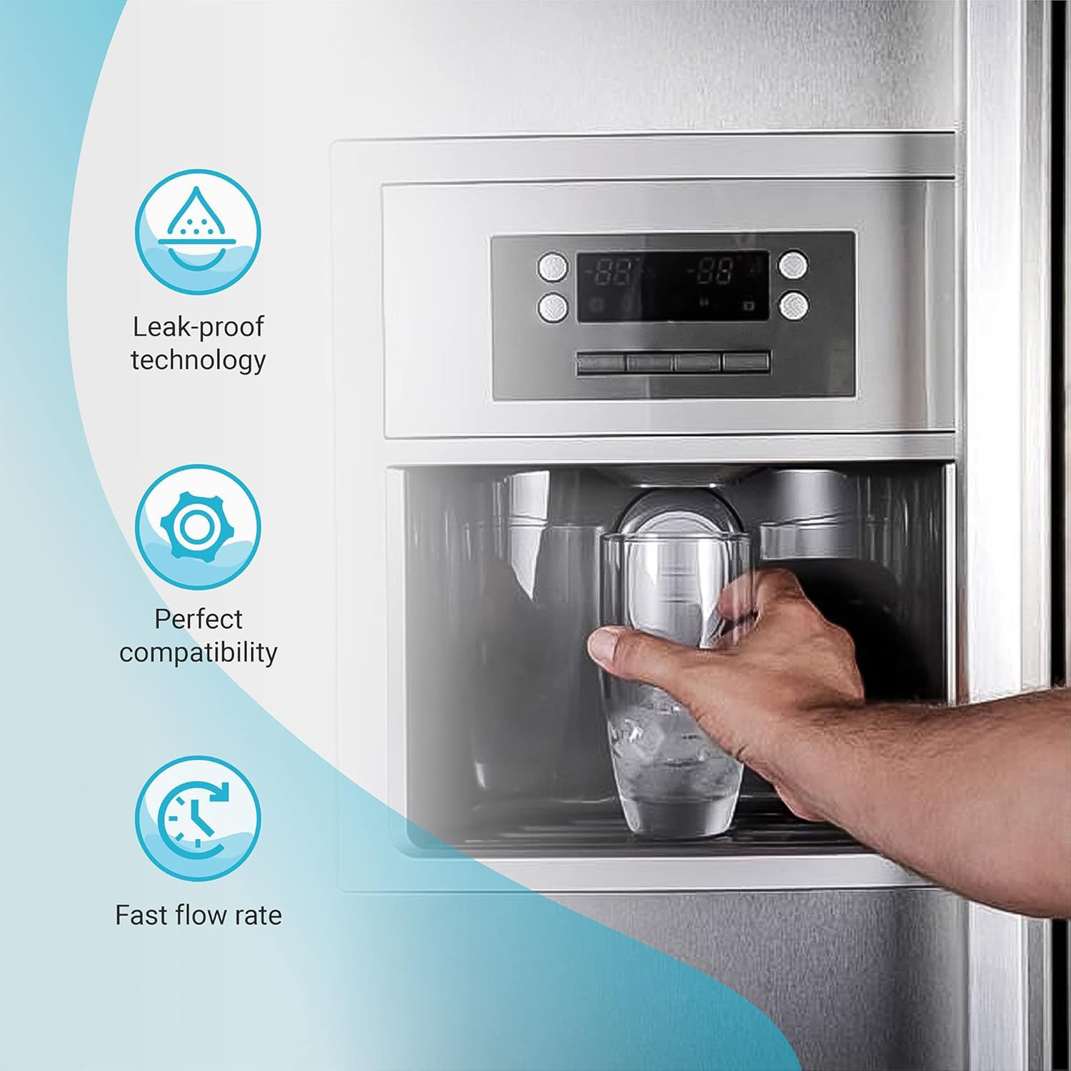 LT1000PC ADQ747935 Replacement for LG® LT1000P®/PC/PCS Thinq® Refrigerator Water