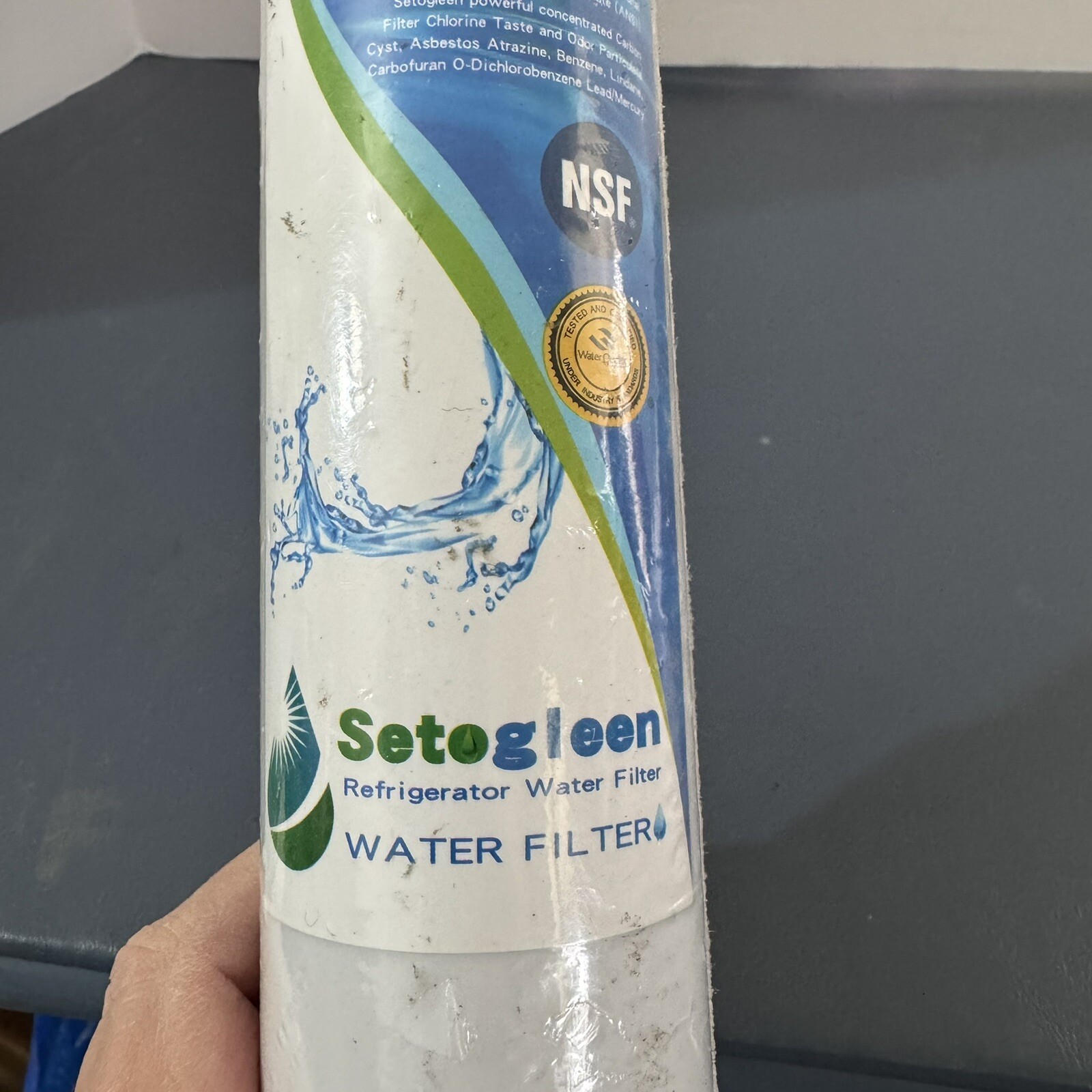 Setogleen Refrigerator Water Filter 1 Pack Fits Filter 3 46-9083 49-9030