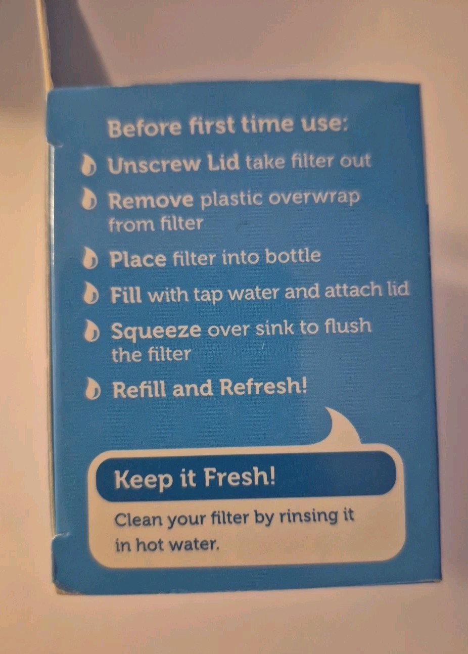 2 packs Rubbermaid Filter Fresh Replacement Filters (4 filters total)