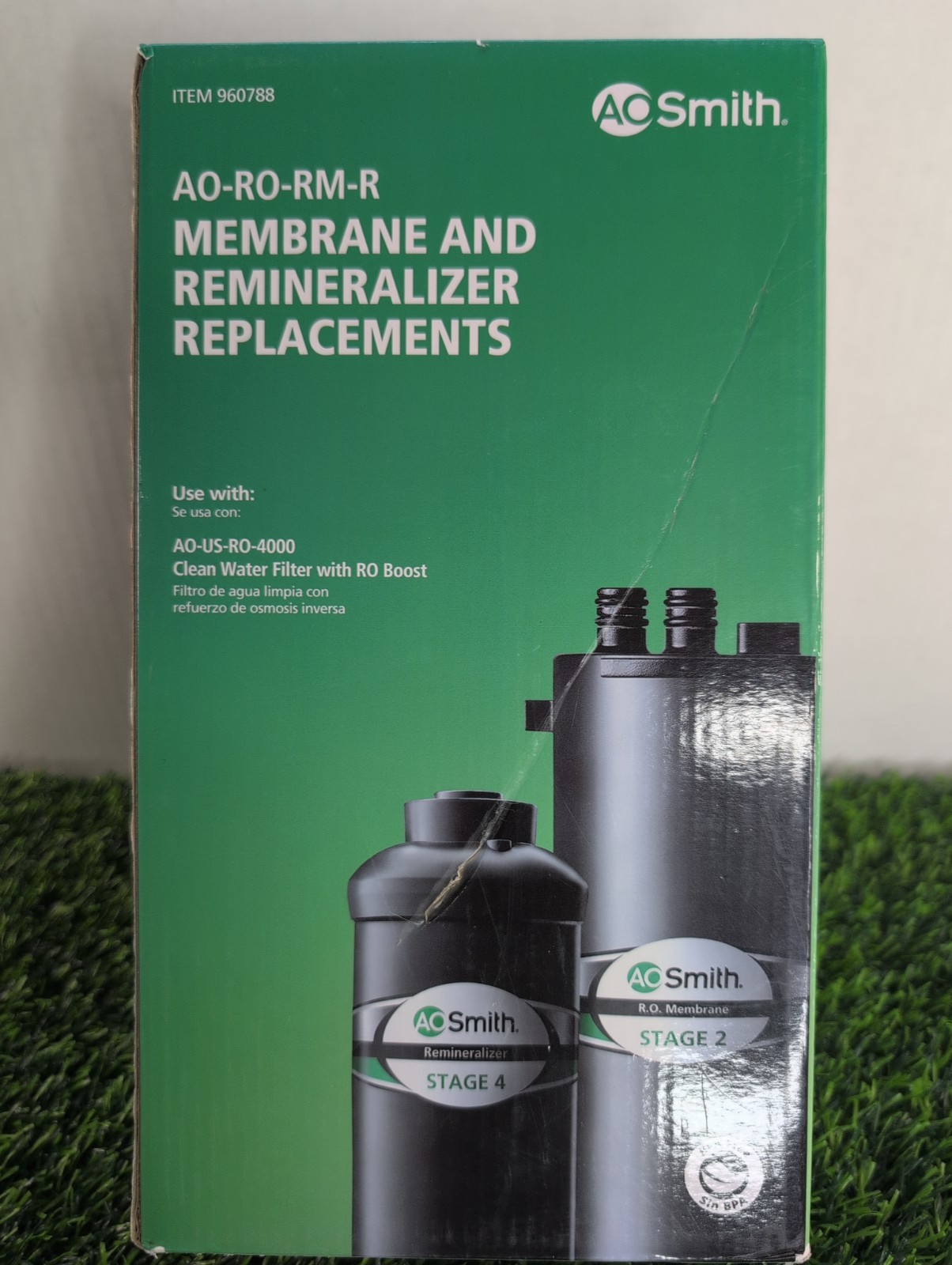 AO Smith 960788 AO-RO-RM-R Membrane & Remineralizer Replacements Sets