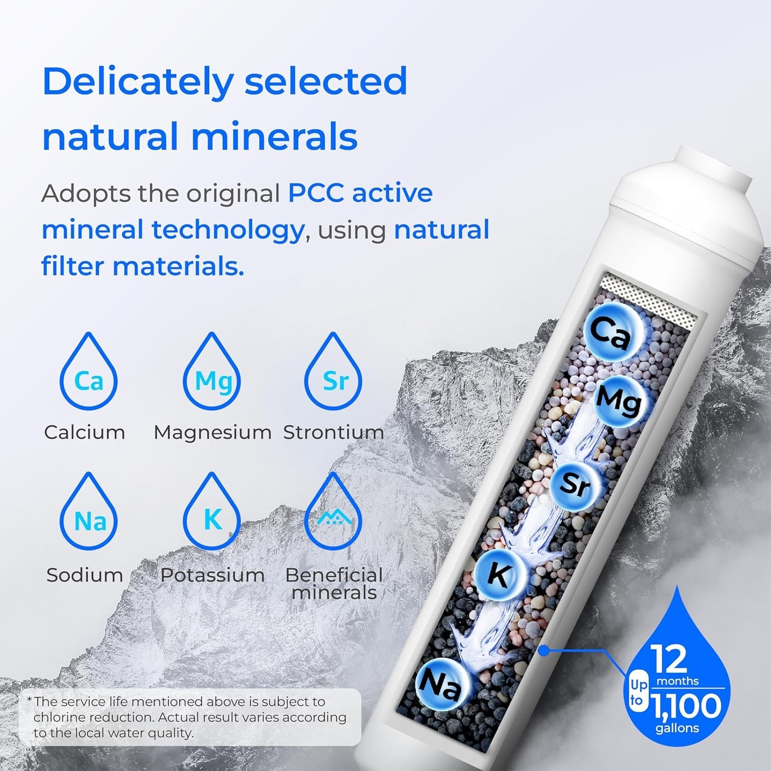 Waterdrop G3P600 Reverse Osmosis System 8-Stage Filtration Extra 2 MNR35 Filter