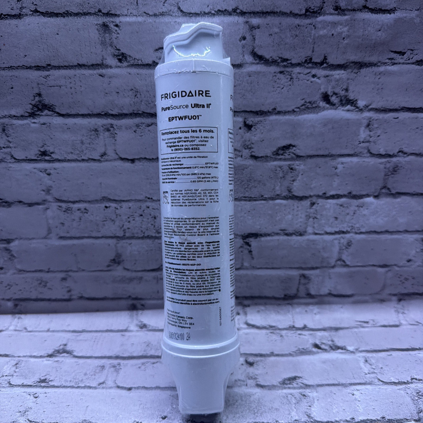 Frigidaire EPTWFU01 OEM PureSource Ultra II Water Filter Genuine Sealed
