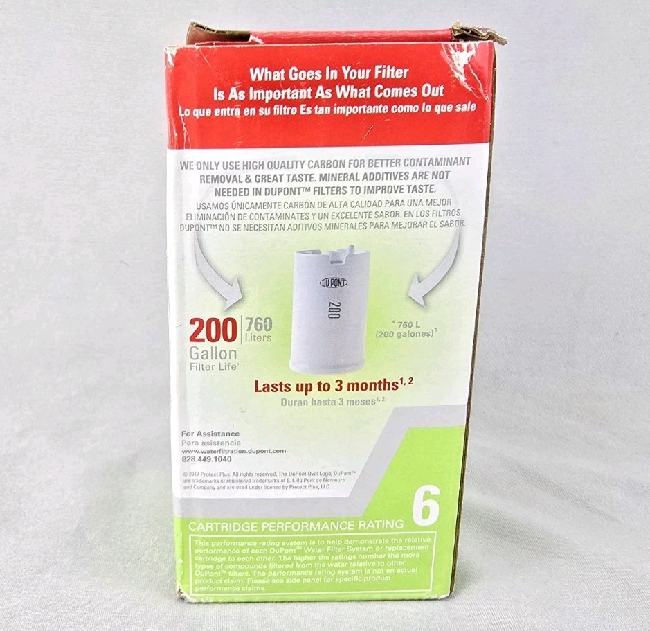 New Dupont Faucet Mount Cartridge Model WFFMC300 Lasts up to 3 months 200 Gallon