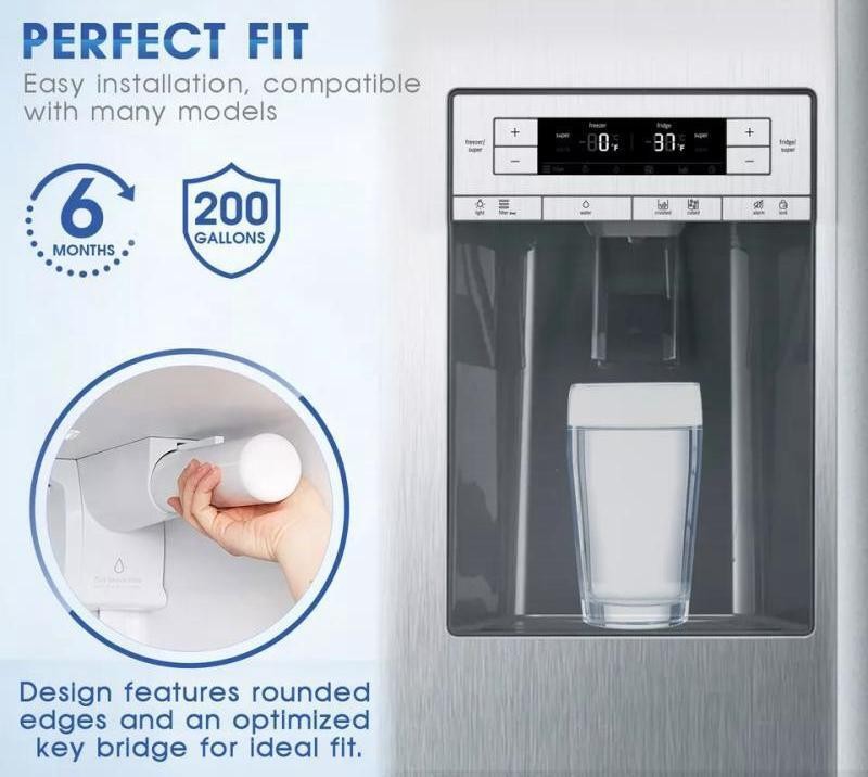 Sealed 2PK Frigidaire WF3CB Pure Source 3 WF425 Water & Ice Refrigerator Filter