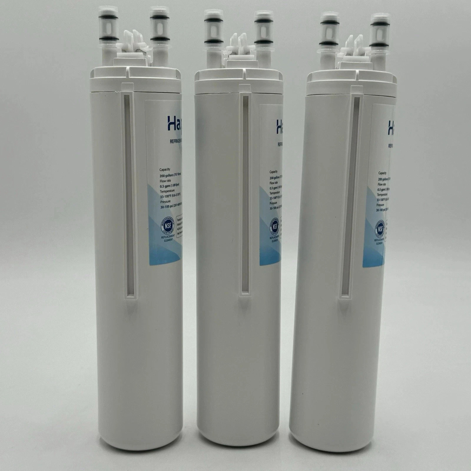 New 3 Pack Haprait HP005 Water Filter for Frigidaire ULTRAWF Pure Source Ultra