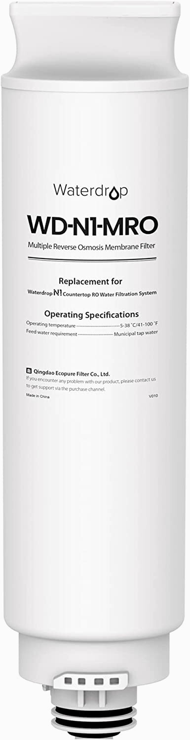 Waterdrop WD-N1-MRO Filter, Replacement for WD-N1-W RO Water Filtration System