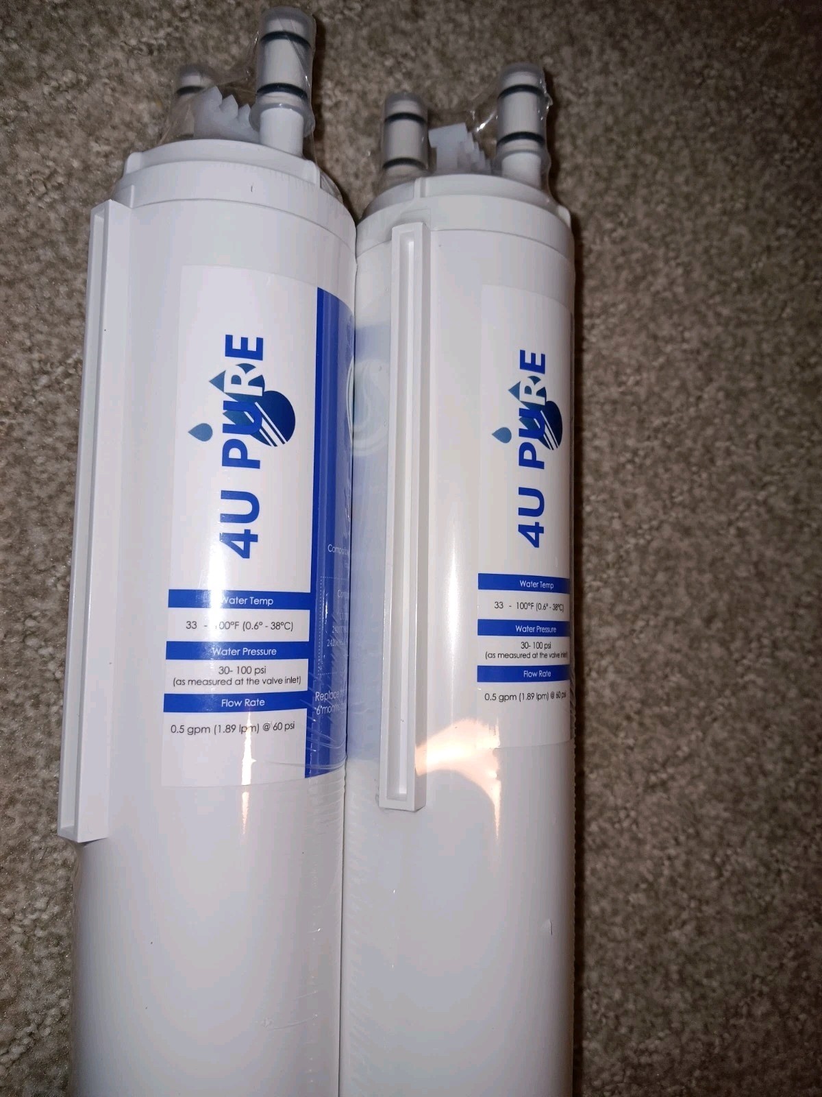 4U Pure Compatible Refrigerator Water Filter SMF 1005 / 200 Gallons / Sealed